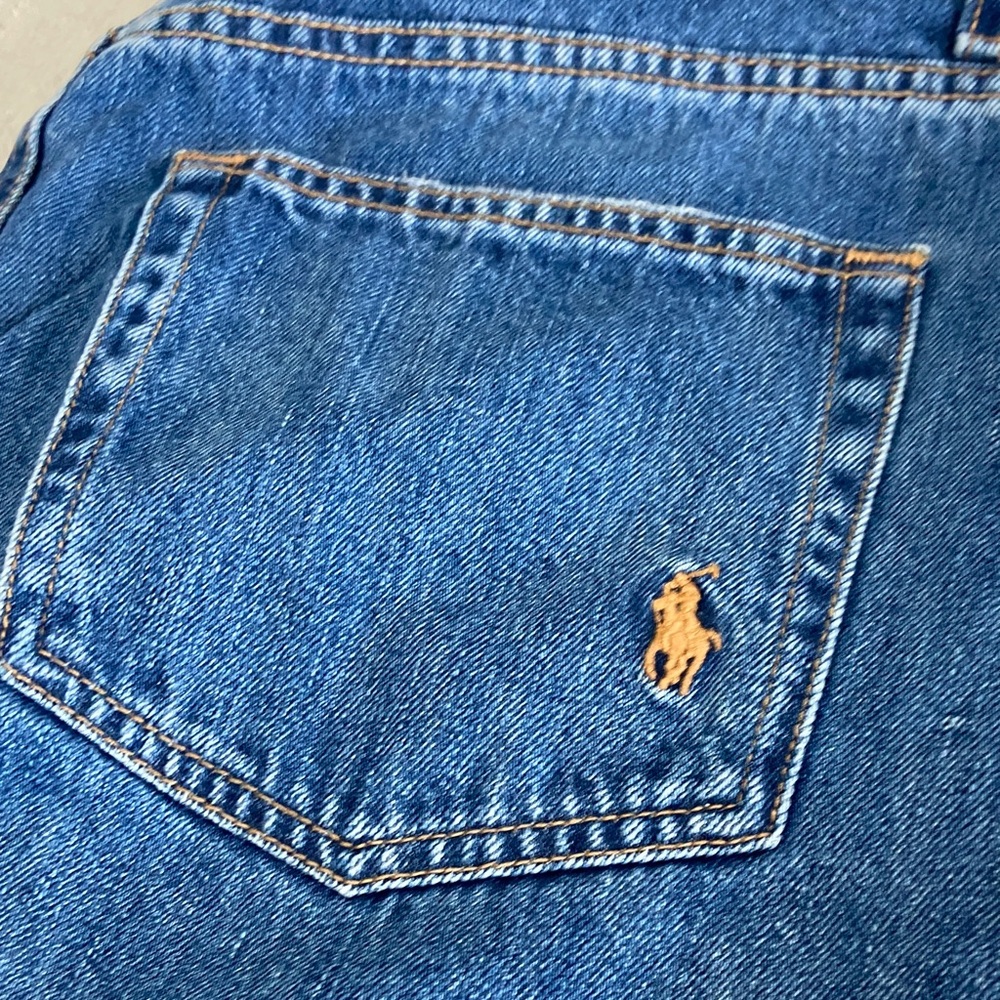 Polo by Ralph Lauren Dark Blue Wide Leg Jeans - Picture 4 of 4